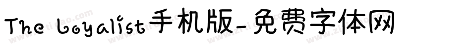 The Loyalist手机版字体转换
